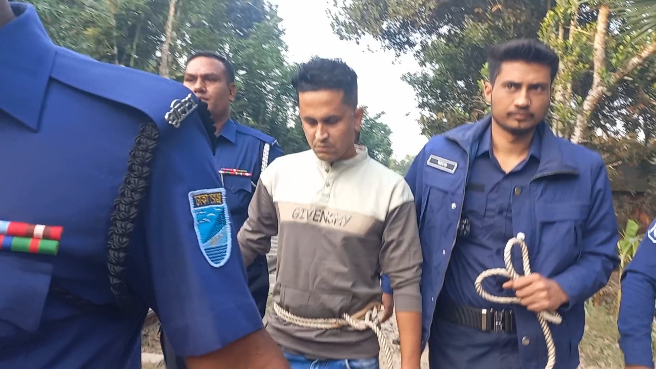 গ্রেপ্তারকৃত খানখানাপুর ইউনিয়ন যুবদল নেতা মো. তাজুল ইসলাম। স্ট্রিম ছবি