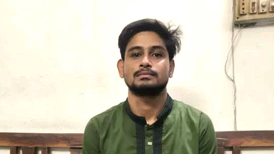 রাজশাহী বিশ্ববিদ্যালয় শাখা ছাত্রদলের যুগ্ম সাধারণ সম্পাদক হাসিবুর রহমান হাসিব। ছবি: সংগৃহীত