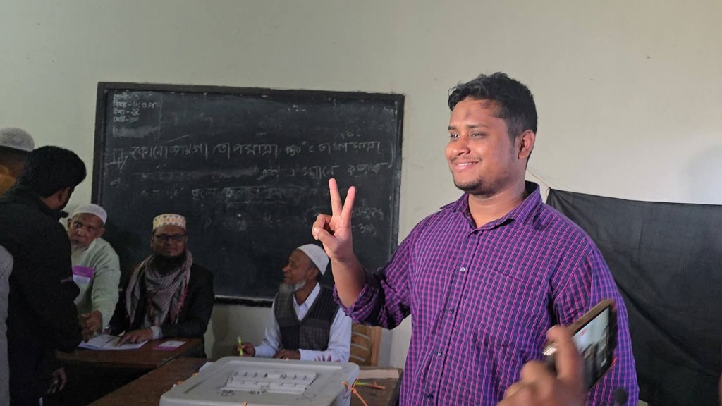 কুমিল্লায় নির্বাচিত এনসিপির হাসনাত আবদুল্লাহ