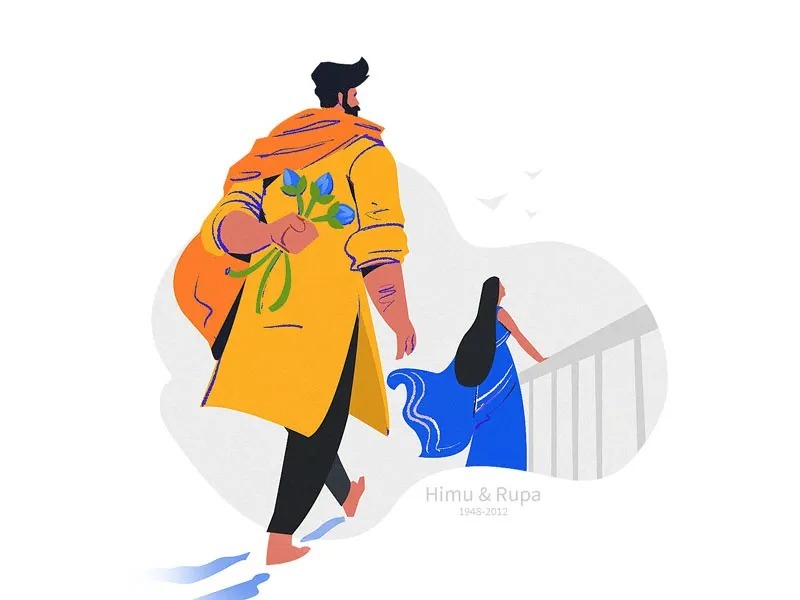 হিমু ও রূপা। সংগৃহীত ছবি