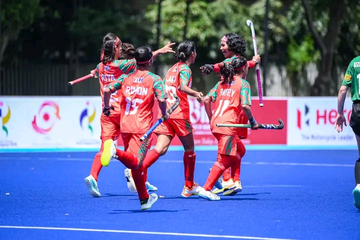 বাংলাদেশ নারী হকি দলের প্রথম আন্তর্জাতিক জয়