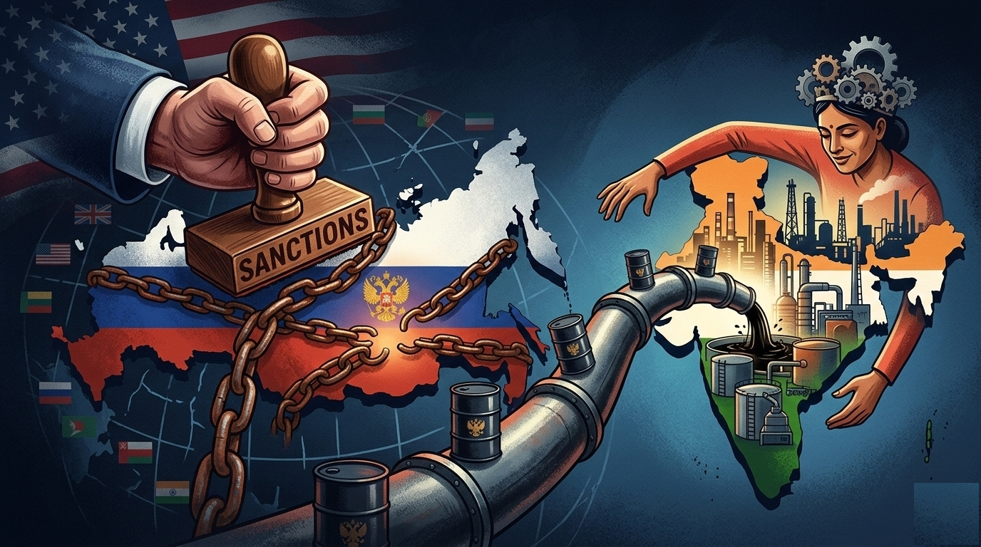 কেন হঠাৎ ভারতকে রাশিয়ার তেল কিনতে ছাড় দিল আমেরিকা?