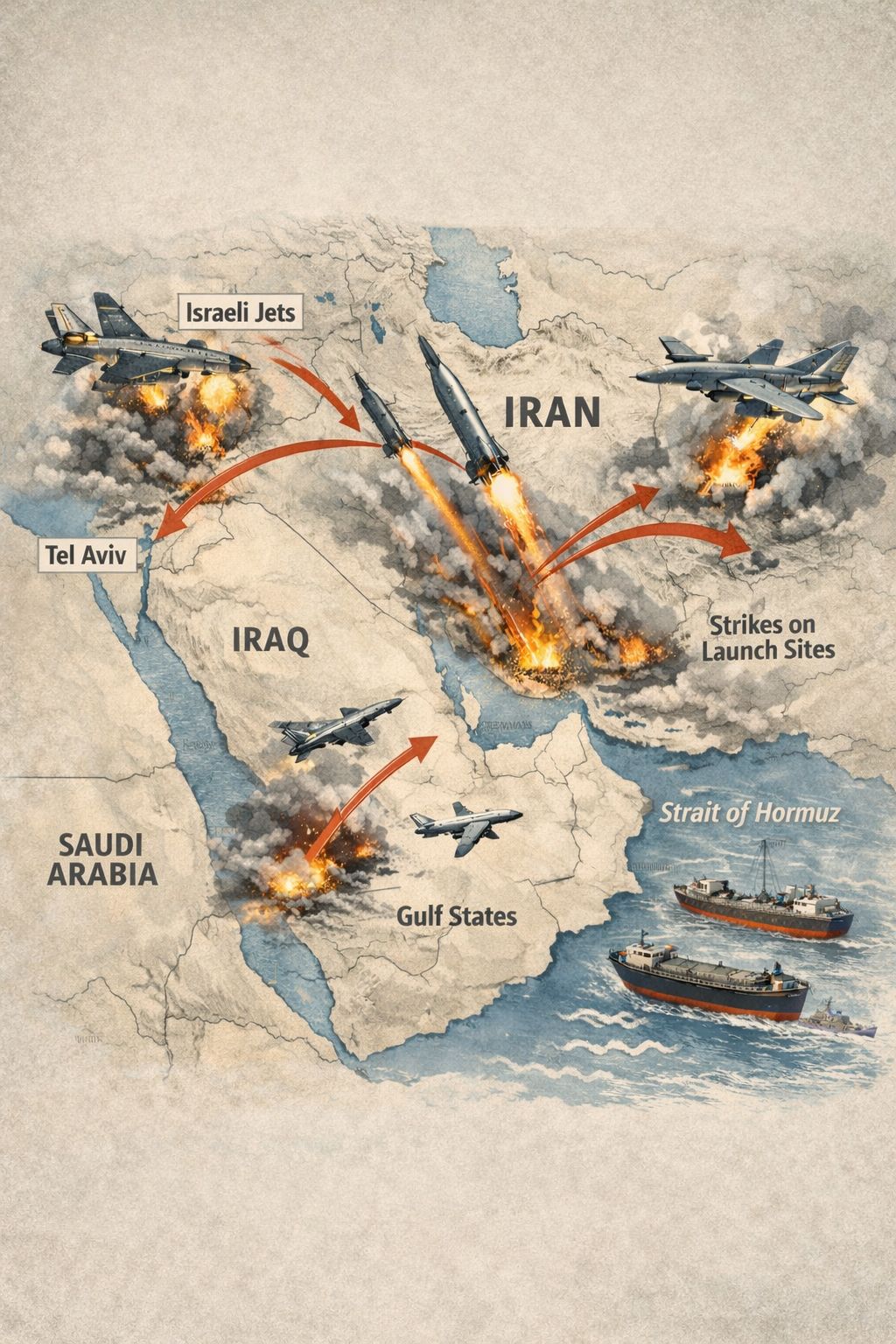 ইরানের ক্ষেপণাস্ত্র সক্ষমতা ধ্বংসের দাবি যুক্তরাষ্ট্রের, তবুও যেভাবে হামলা চালাচ্ছে