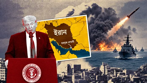 আমেরিকাকে বিপাকে ফেলতে যুদ্ধ দীর্ঘায়িত করতে চায় ইরান সরকার। স্ট্রিম গ্রাফিক