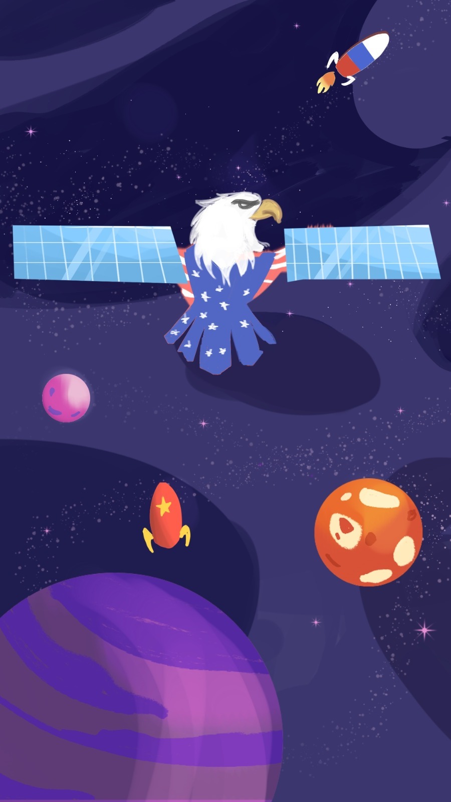 মহাকাশ কি যুক্তরাষ্ট্রের আধিপত্যের পরবর্তী ক্ষেত্র