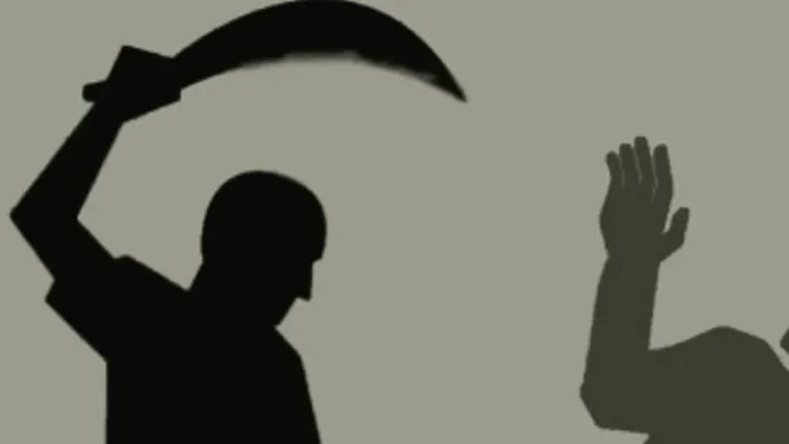 কুপিয়ে হত্যার প্রতীকী ছবি 