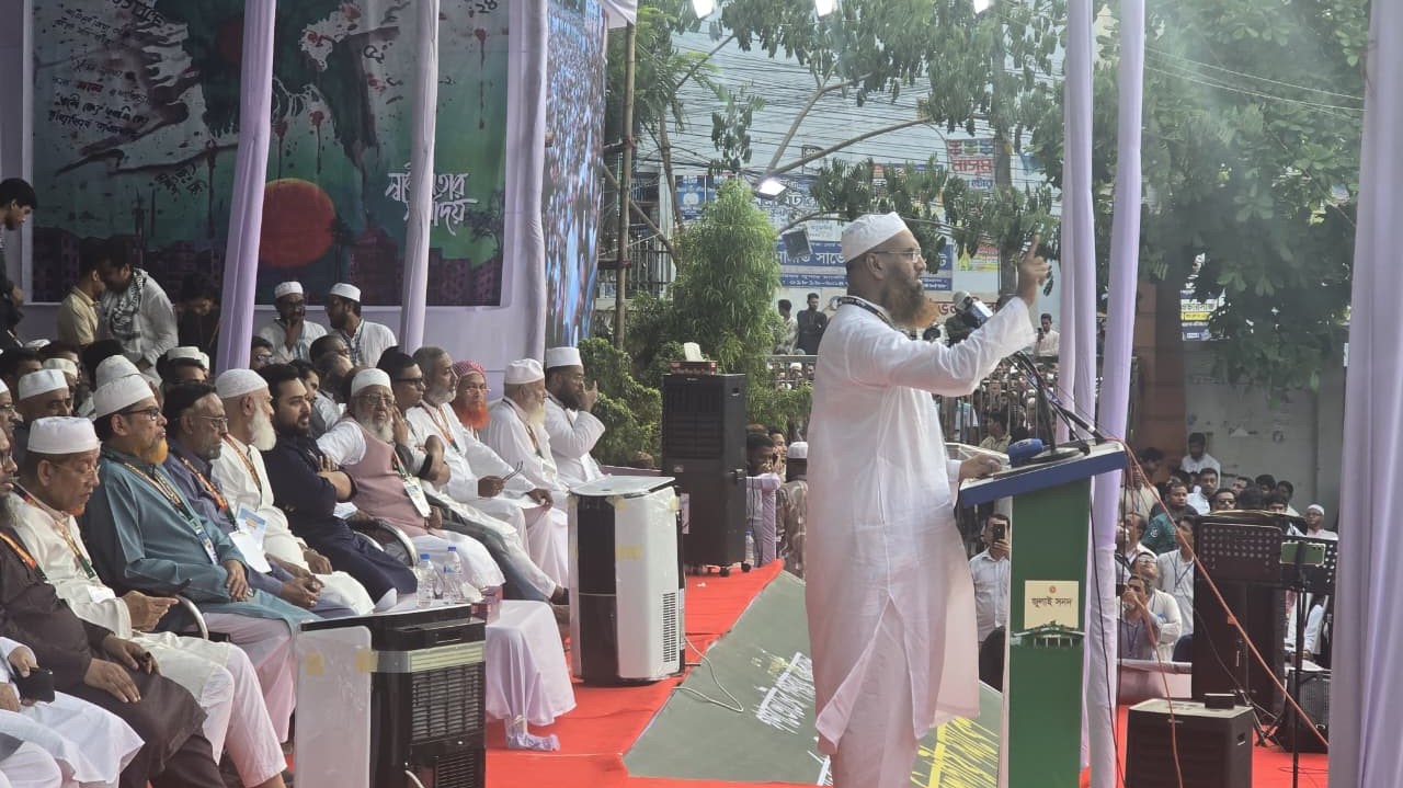 মদ-জুয়া নিষিদ্ধ করলে সরকারকে সহযোগিতা করব: মামুনুল হক