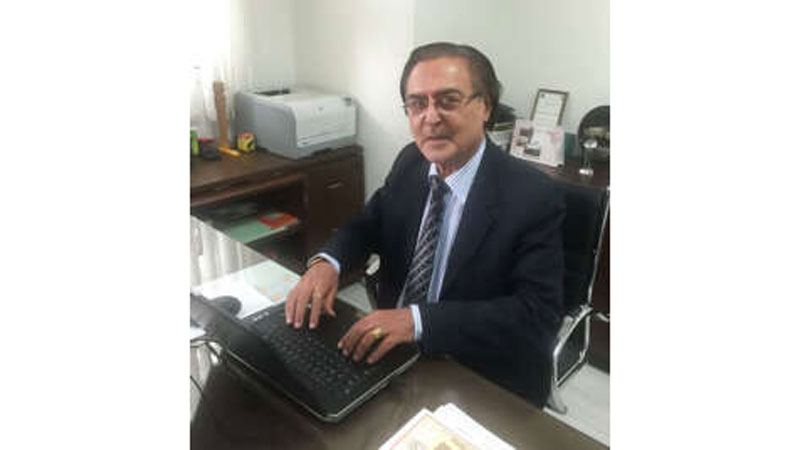 মহেশ গান্ধী। ছবি: প্রতিষ্ঠানটির ওয়েবসাইট থেকে