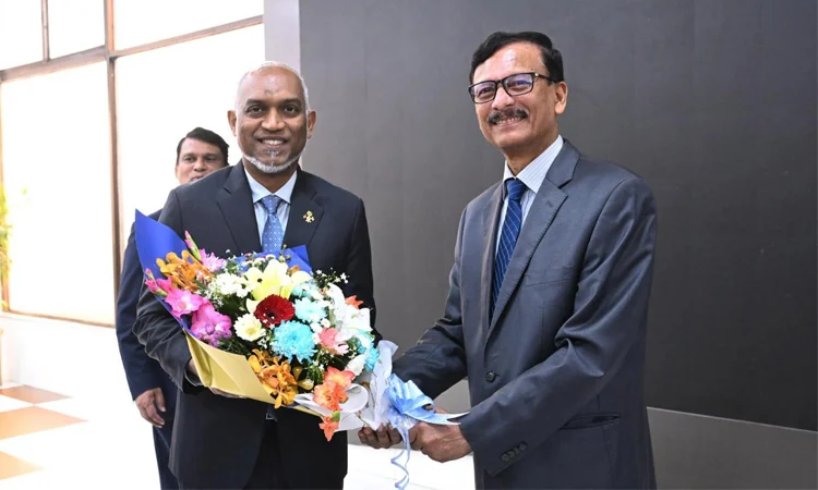 শপথ অনুষ্ঠানে যোগ দিতে ঢাকায় মালদ্বীপের প্রেসিডেন্ট