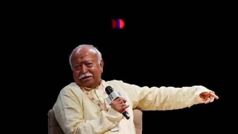 আরএসএস প্রধান মোহন ভাগবত বর্তমানে যুক্তরাষ্ট্রে সফররত। ছবি: সংগৃহীত