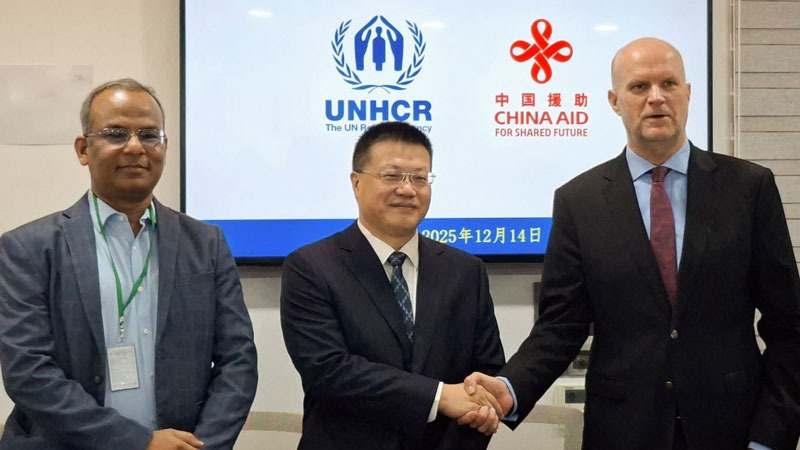 রোহিঙ্গাদের রান্নার জন্য গ্যাস সরবরাহে ২৫ লাখ ডলার দেবে চীন