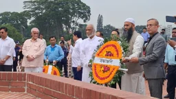 জাতীয় স্মৃতিসৌধে নতুন চার মন্ত্রী ও দুই প্রতিমন্ত্রীর শ্রদ্ধা
