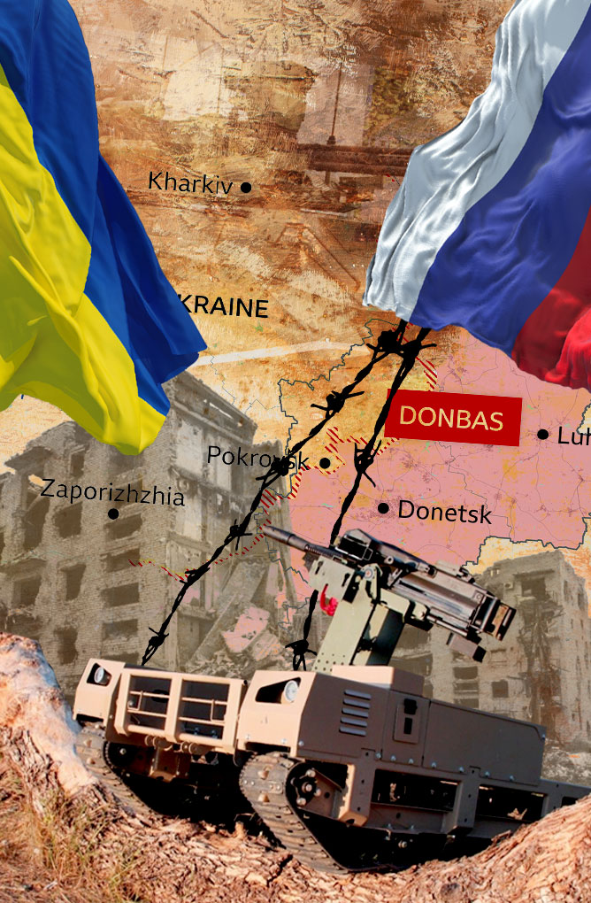 ডনবাস থেকে বাখমুত: রাশিয়া-ইউক্রেন সংঘাতে রোবটের জয়জয়কার