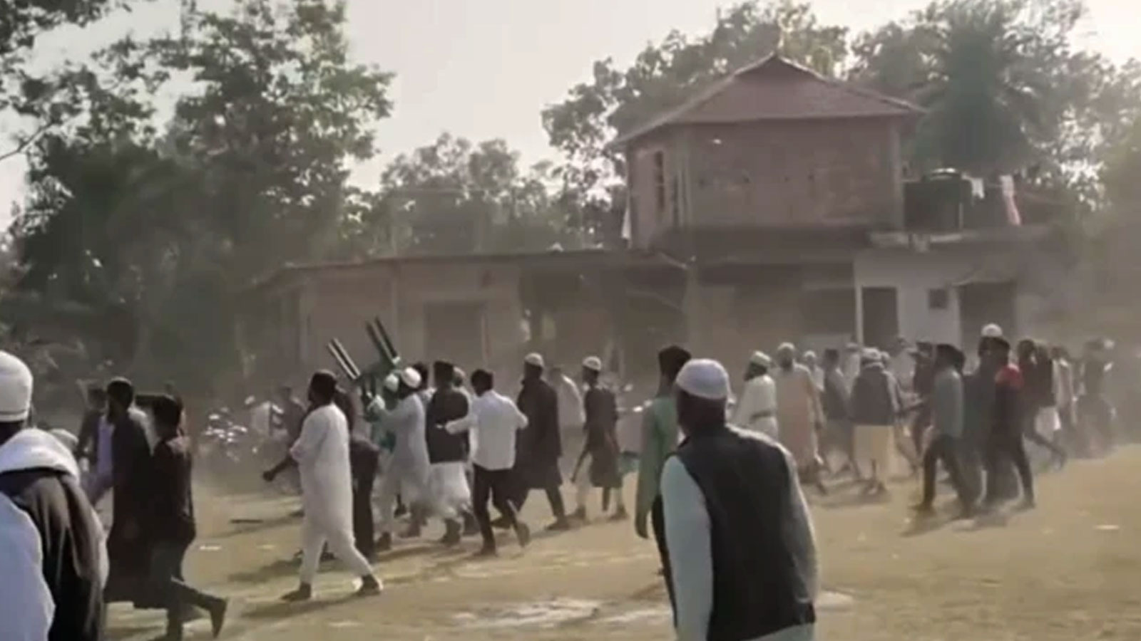 শেরপুরে সংঘর্ষ। সংগৃহীত ছবি