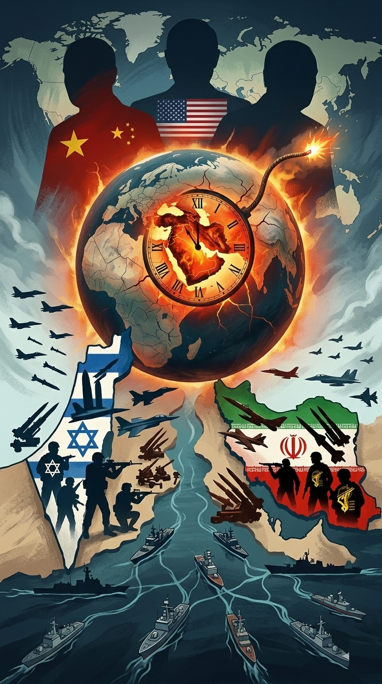 ইসরায়েল-ইরান সংঘাত: বিশ্ব কি তৃতীয় বিশ্বযুদ্ধের দ্বারপ্রান্তে?