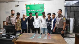দিনে টিকটক, রাতে ছিনতাই— হৃদয়সহ গ্রেপ্তার ৬

