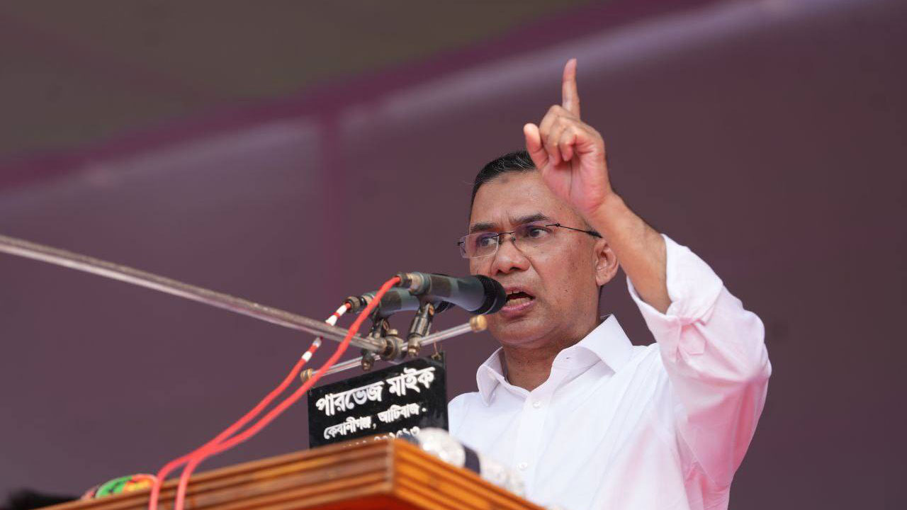 ‘বেহেশতের টিকিট বিক্রি শিরকের পর্যায়ে পড়ে’, সিলেটে তারেক রহমান