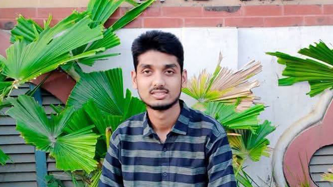 নিহত বাংলা বিভাগের শিক্ষার্থী ইয়াসির আরাফাত। ছবি: সংগৃহীত