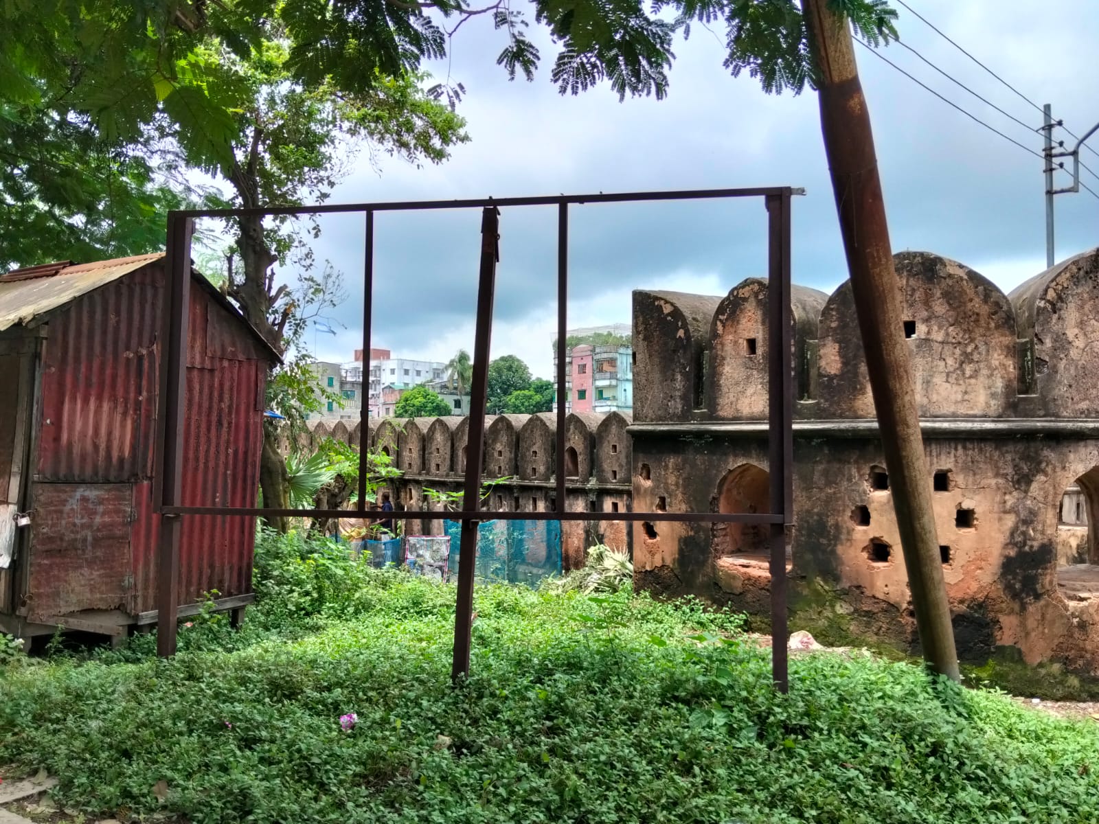 অবহেলায় সোনাকান্দা দুর্গ। সংগৃহীত ছবি